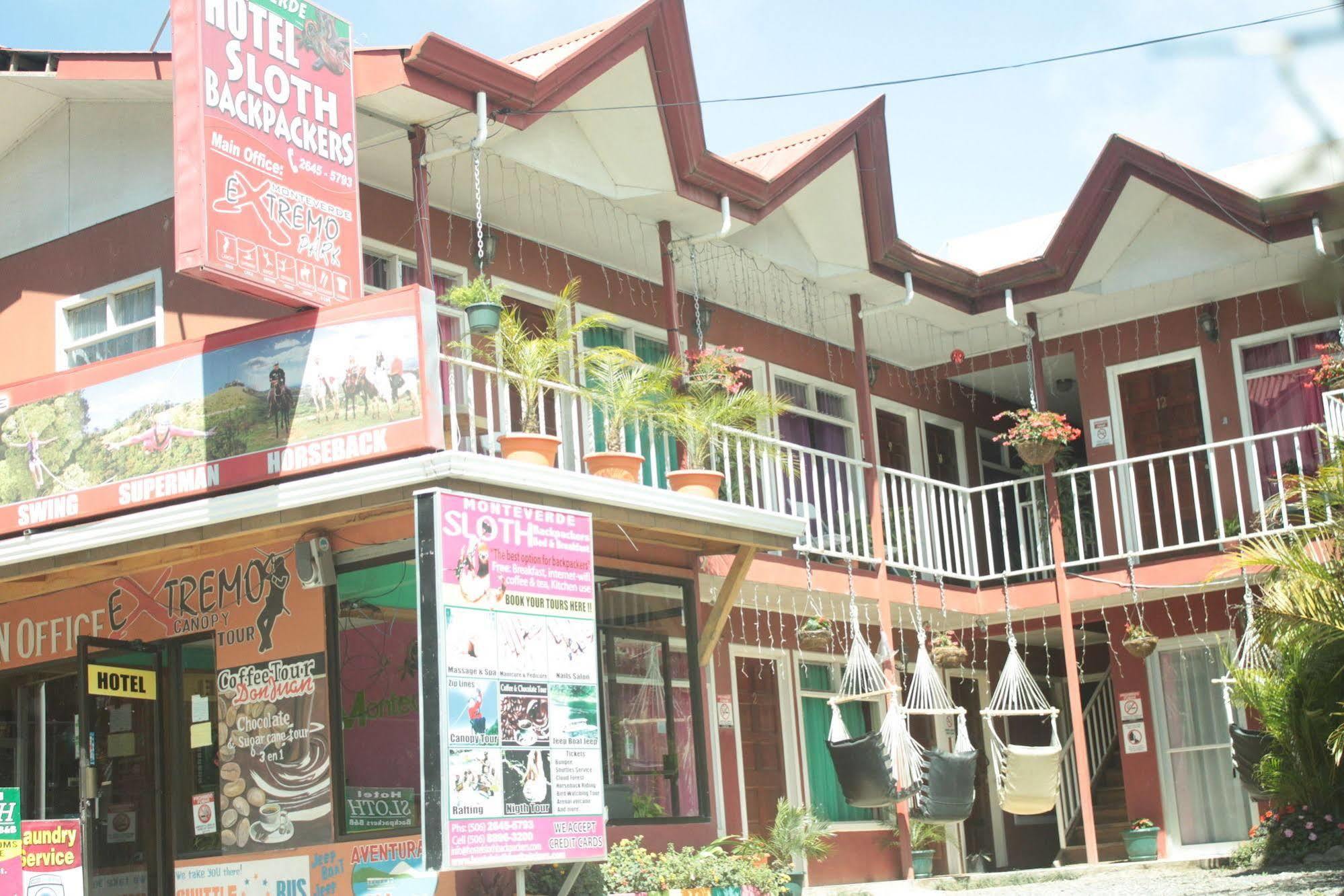 Hotel & Hostel Sloth Backpackers Monteverde Bagian luar foto